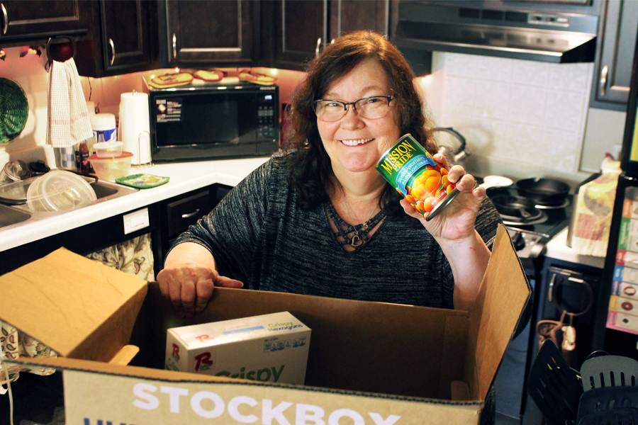 Stockbox DoorDash eases hardship of grocery shopping for Milwaukee senior