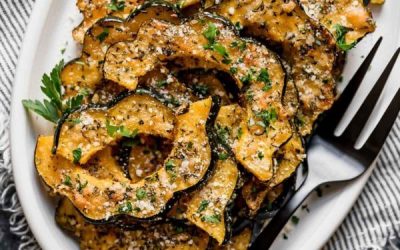 Parmesan Roasted Acorn Squash