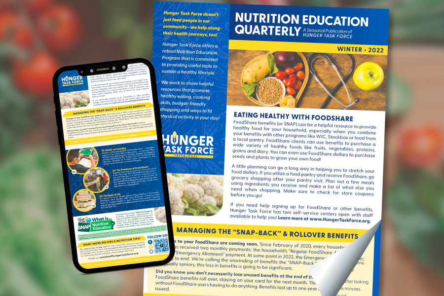 Winter 2022 Nutrition Education Quarterly available online