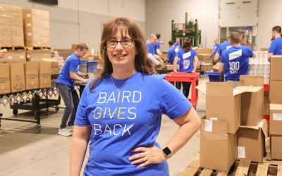 Baird continues tradition of service during annual Baird Gives Back Week