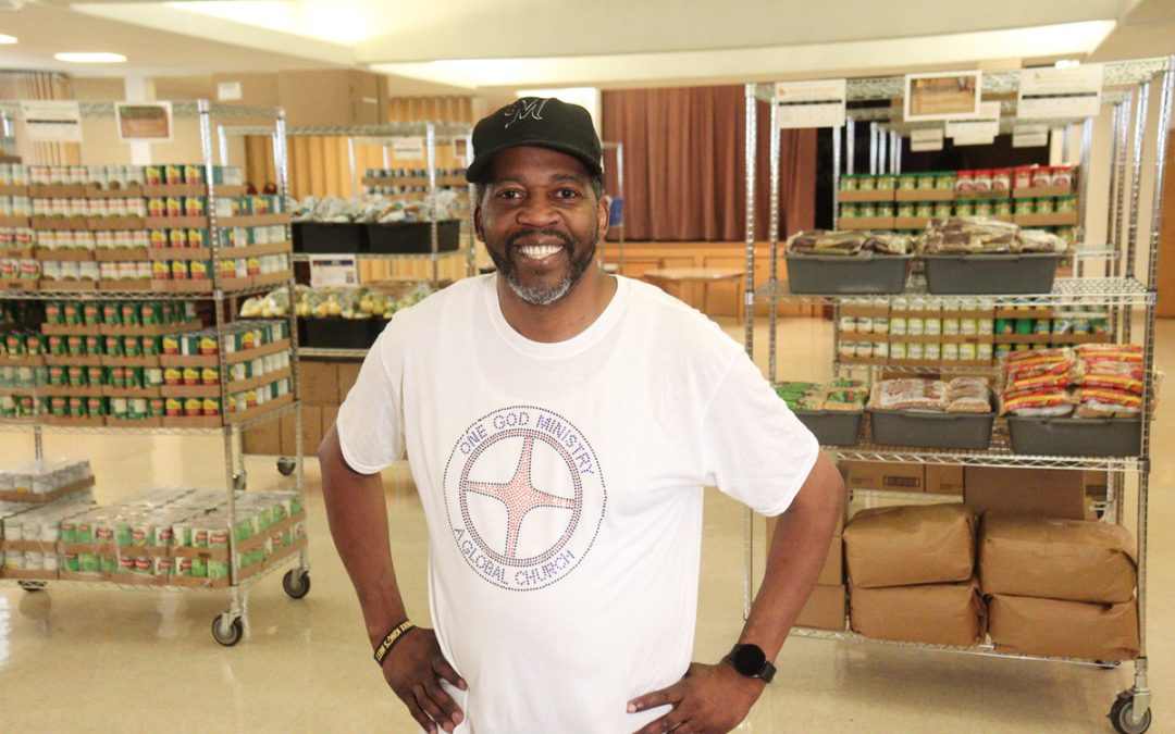 Pantry returns to indoor service, allowing clients to select their own food with dignity