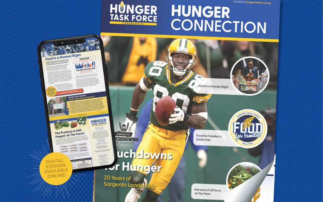 Hunger Task Force Fall 2022 Newsletter now available online