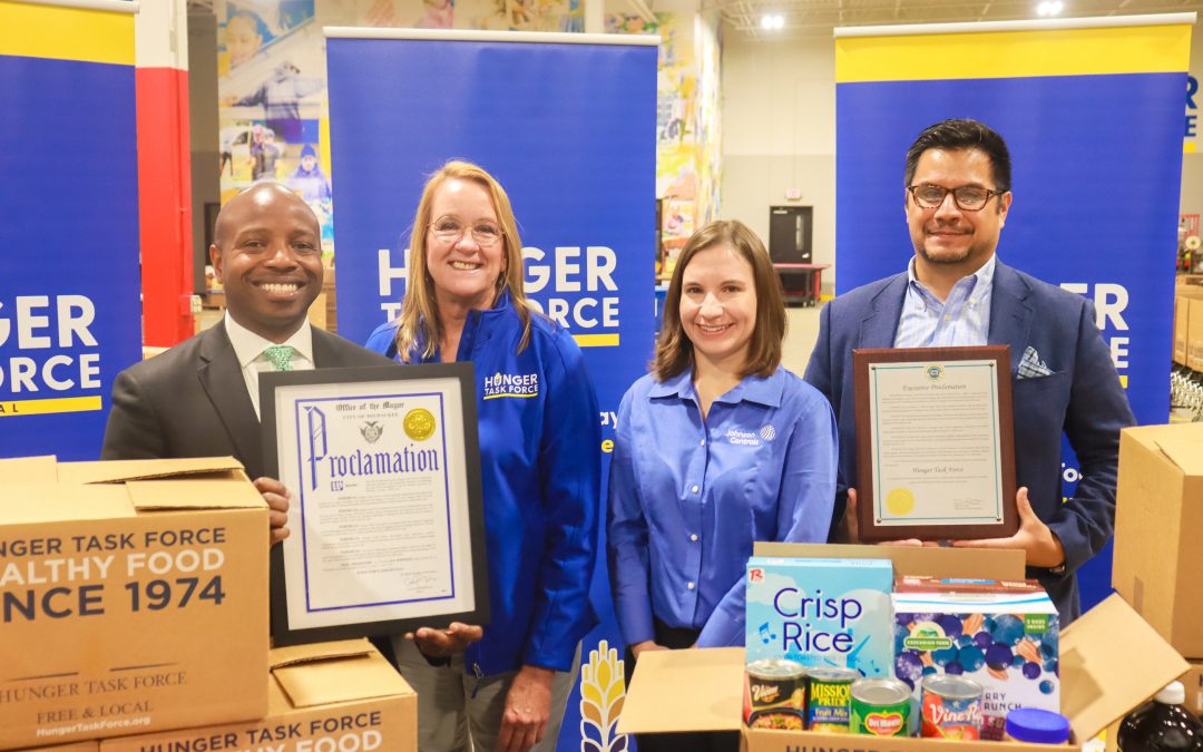 Hunger Task Force Kicks Off Annual Food For Families Holiday Drive