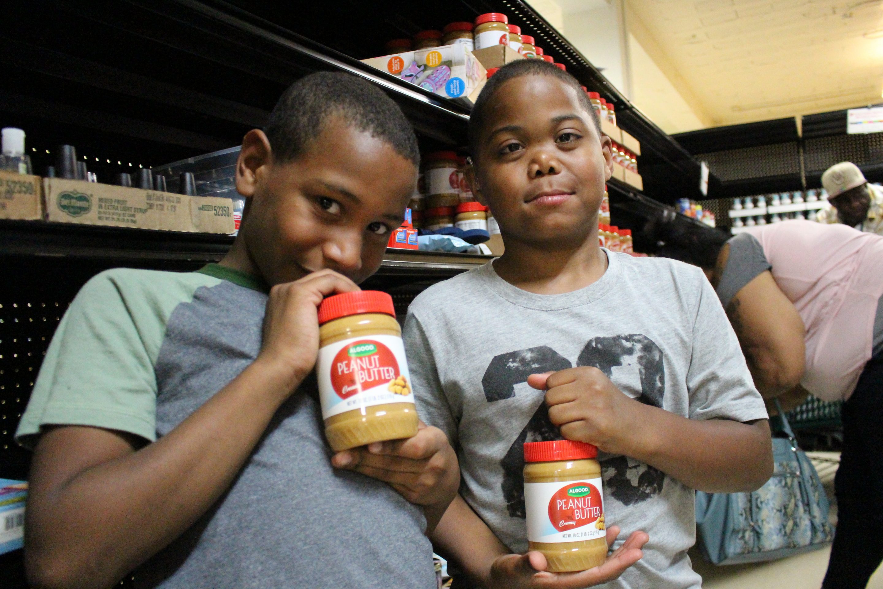 pantry children peanut butter