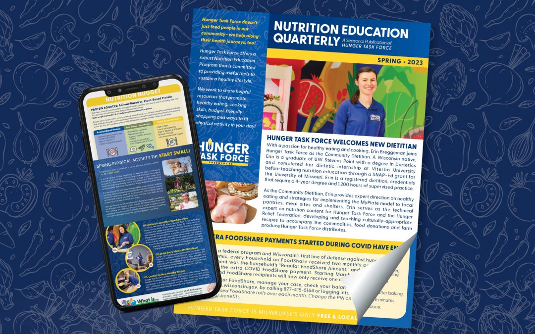Spring 2023 Nutrition Education Quarterly available online
