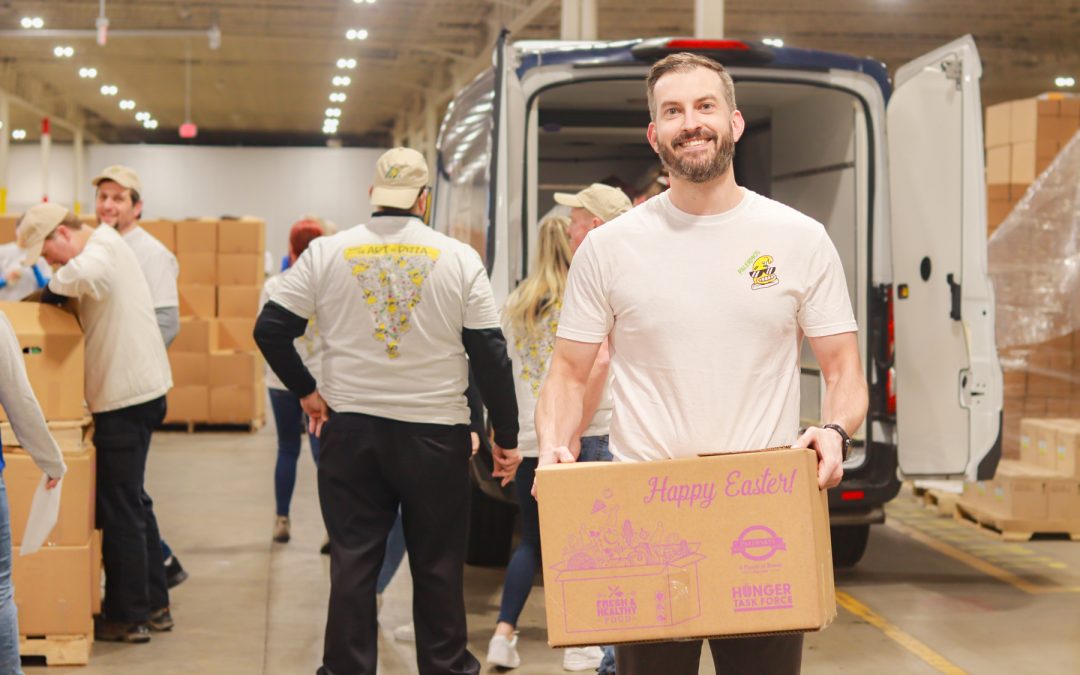 Hunger Task Force and Palermo’s Distribute 500 “Easter Baskets for the Hungry” to Local Families in Need