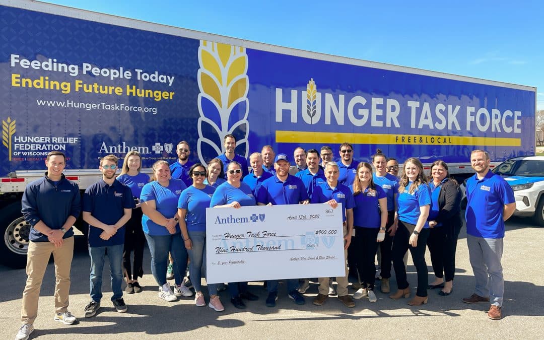 Hunger Task Force Receives $900,000 from Anthem Blue Cross and Blue Shield to Address Health and Food Insecurity