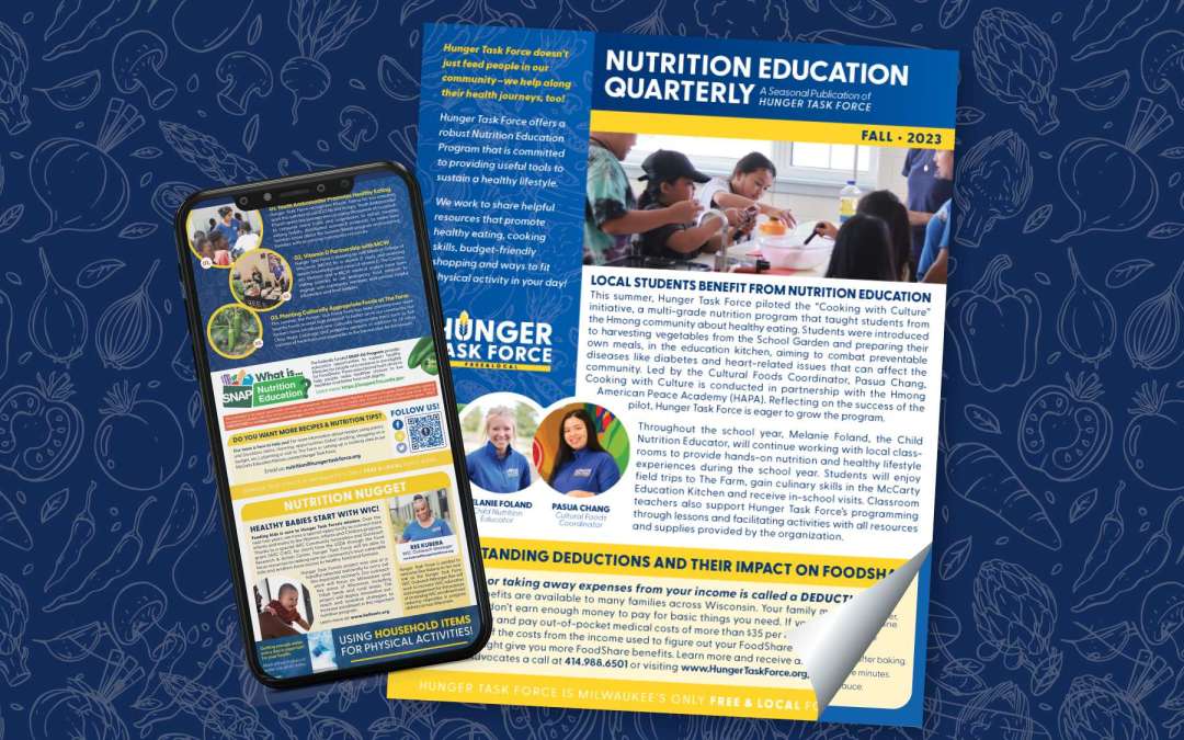 Fall 2023 Nutrition Education Quarterly available online
