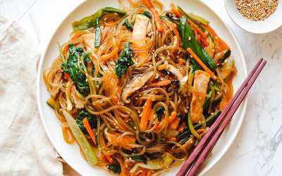 Vegan Japchae