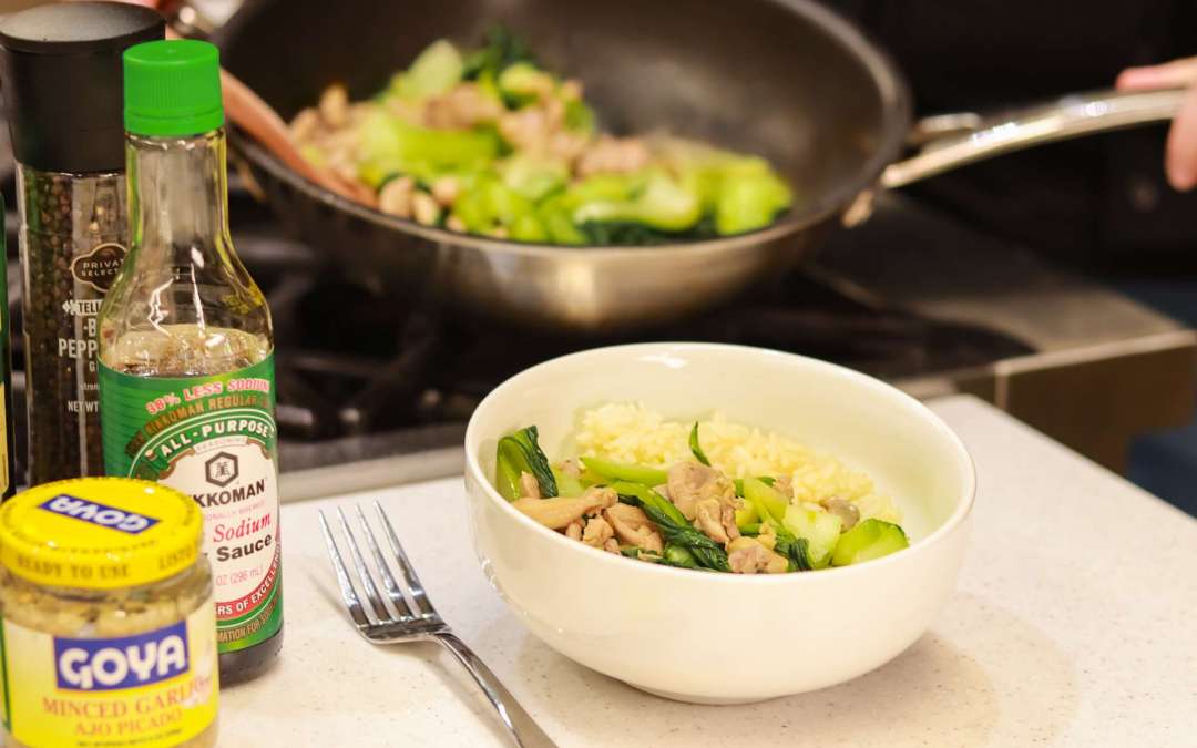 Chicken and Bok Choy Stir Fry