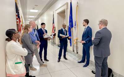 DC Lobby Day Had Hunger Task Force Team Members on Capitol Hill to Advocate for Food Assistance Programs