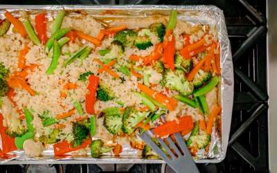 Sheet Pan Chicken Teriyaki and Veggies