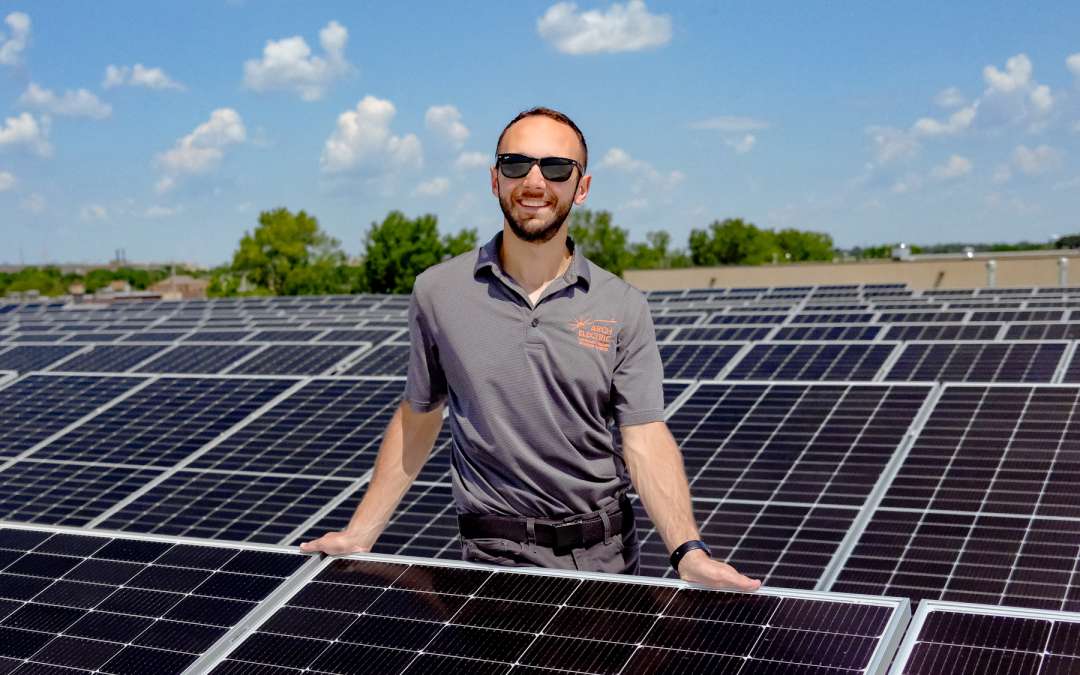 Andrew Holmstrom is Helping Turn Sunshine Into More Healthy Food for Families