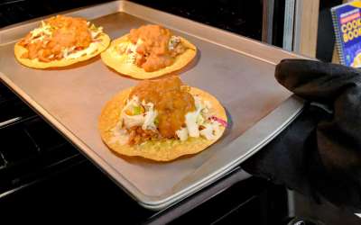 Barbecue Chicken Tostadas