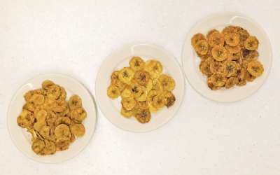 Banana Chips 3 Ways!