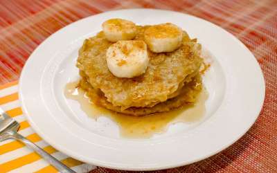 Banana Oat Pancakes