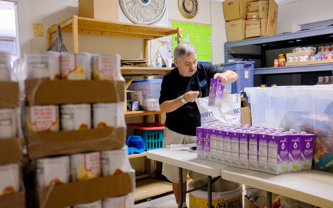 With Food Support from Hunger Task Force, Good Samaritan Outreach Center Food Pantry Serves an Average of 460 Clients Monthly